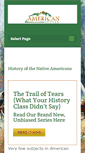 Mobile Screenshot of americanindiancoc.org