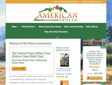 Tablet Screenshot of americanindiancoc.org